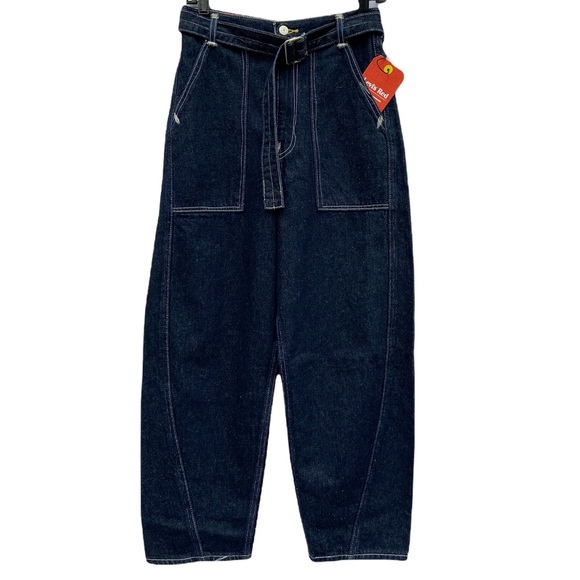 Levi's Red Label Railroad Trouser OX Rinse Dark Denim Jeans Size 25 NEW - Picture 2 of 12